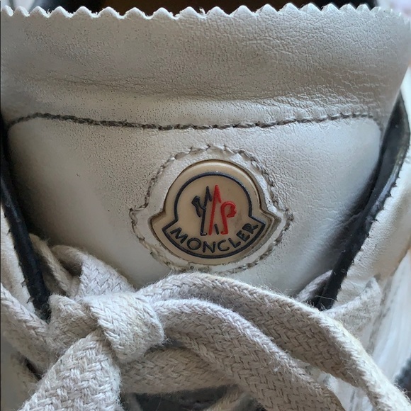 MONCLER DISTRESSED SNEAKERS - Picture 3 of 14
